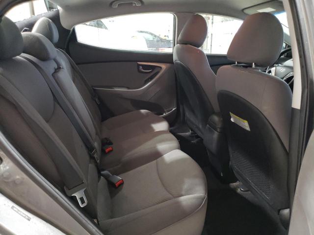 5NPDH4AEXEH491201 - 2014 HYUNDAI ELANTRA SE GRAY photo 10