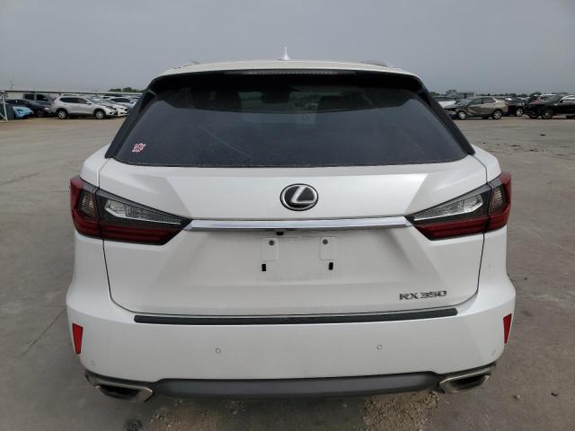 2T2ZZMCA7JC110426 - 2018 LEXUS RX 350 BASE WHITE photo 6