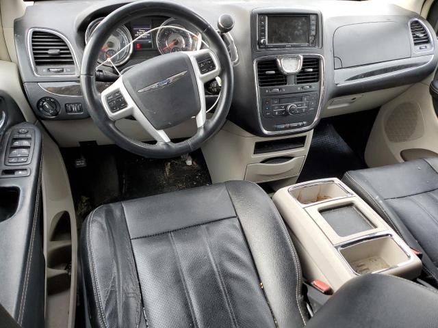 2C4RC1CG7FR727812 - 2015 CHRYSLER TOWN & COU TOURING L BLACK photo 8