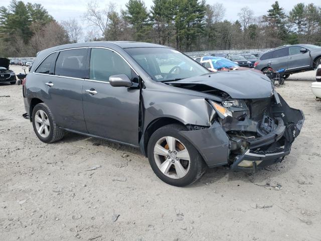 2HNYD2H23BH529542 - 2011 ACURA MDX GRAY photo 4