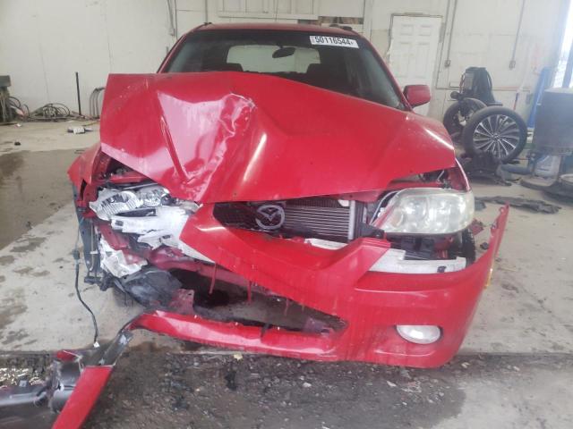 JM1BJ245631113473 - 2003 MAZDA PROTEGE PR5 红色 照片 5