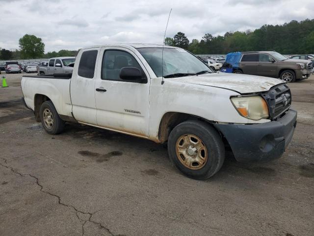 5TETX22N59Z623267 - 2009 TOYOTA TACOMA ACCESS CAB WHITE photo 4