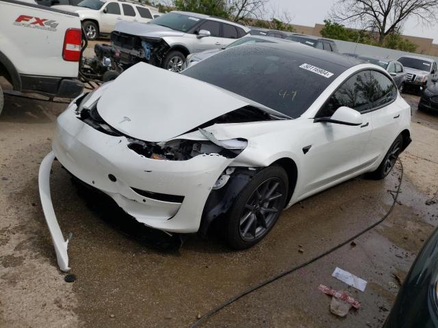 5YJ3E1EB4MF948178 - 2021 TESLA MODEL 3 WHITE photo 1