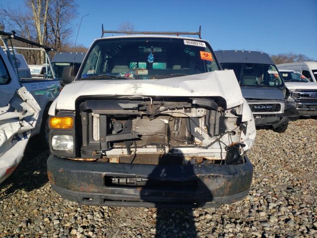 1FTNE2EW0BDA44592 - 2011 FORD ECONOLINE E250 VAN WHITE photo 5