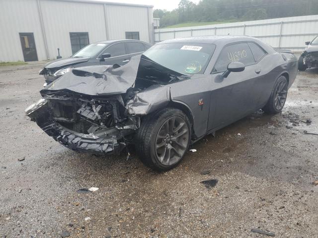 2C3CDZFJ0PH518397 - 2023 DODGE CHALLENGER R/T SCAT PACK CHARCOAL photo 1