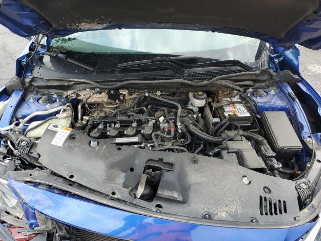 JHMFC1F74JX017936 - 2018 HONDA CIVIC EXL Կապույտ լուսանկար 11