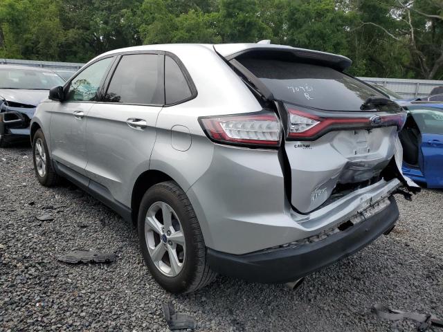 2FMPK3G96JBB84872 - 2018 FORD EDGE SE SILVER photo 2