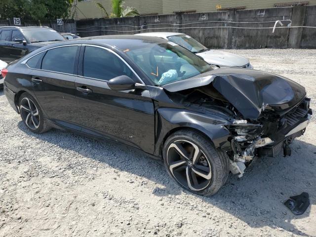 1HGCV1F31JA223988 - 2018 HONDA ACCORD SPORT BLACK photo 4