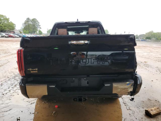 5TFMA5DB4PX108582 - 2023 TOYOTA TUNDRA CREWMAX PLATINUM შავი ფოტო 6
