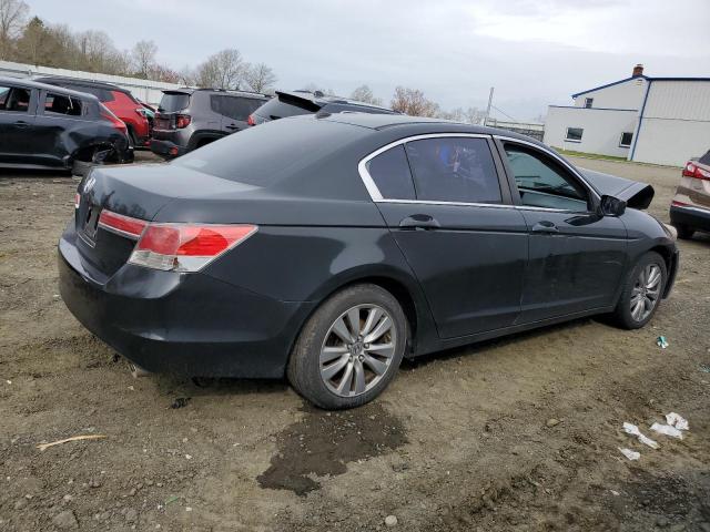 1HGCP2F82CA100859 - 2012 HONDA ACCORD EXL BLACK photo 3