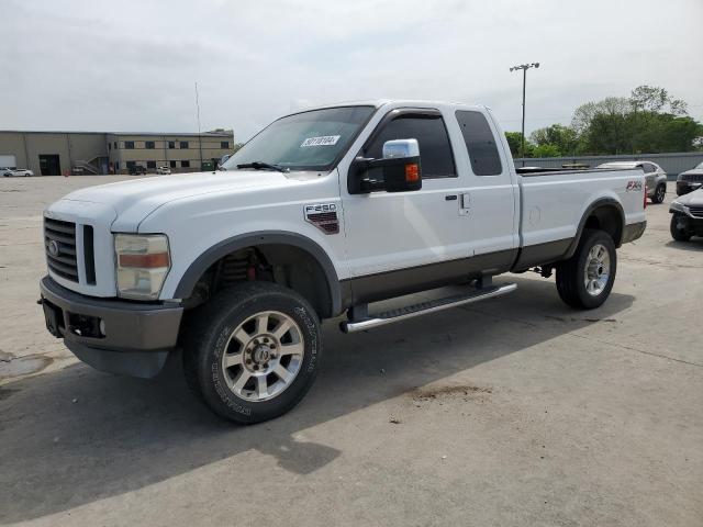 1FTSX21R78EC07609 - 2008 FORD F250 SUPER DUTY WHITE photo 1