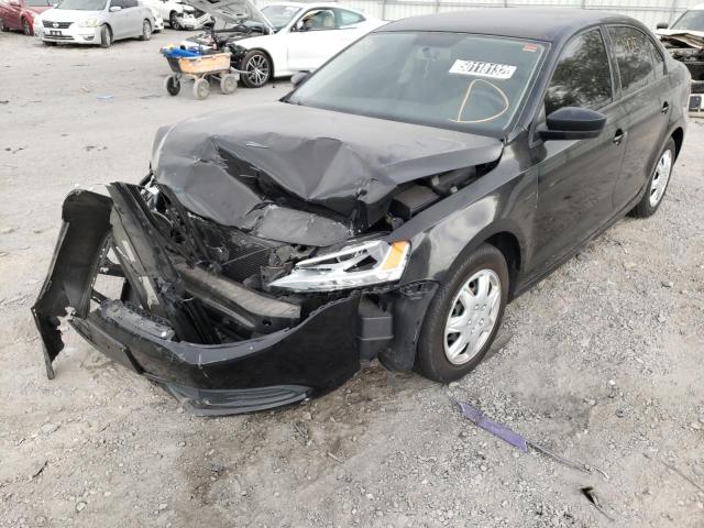 3VW2K7AJ3CM426380 - 2012 VOLKSWAGEN JETTA BASE أسود صورة 2