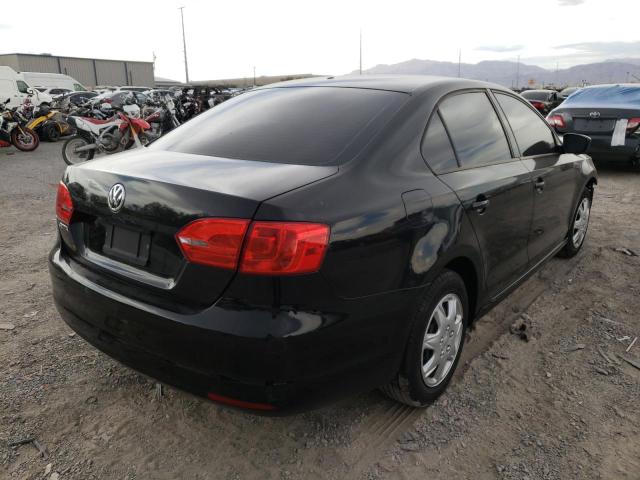 3VW2K7AJ3CM426380 - 2012 VOLKSWAGEN JETTA BASE أسود صورة 4