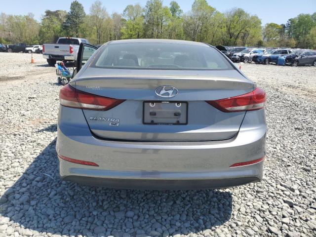 KMHD74LF6JU523694 - 2018 HYUNDAI ELANTRA SE GRAY photo 6