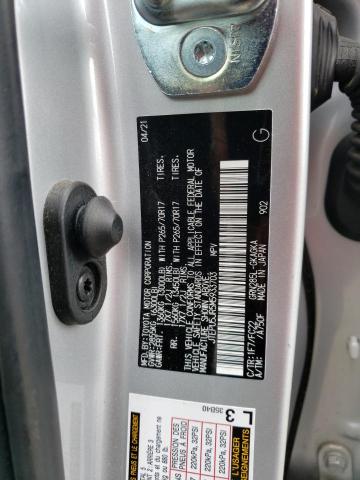 JTEPU5JR5M5933703 - 2021 TOYOTA 4RUNNER SR5/SR5 PREMIUM 银色 照片 13