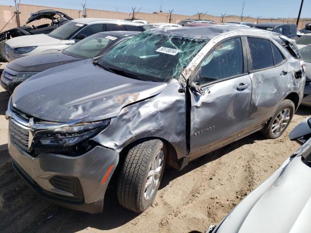 3GNAXSEG6PL268573 - 2023 CHEVROLET EQUINOX LS SILVER photo 1