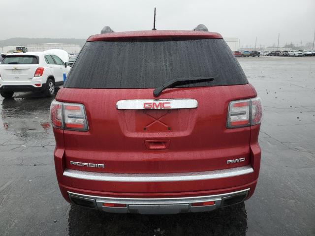 1GKKVTKD2DJ222698 - 2013 GMC ACADIA DENALI BURGUNDY photo 6