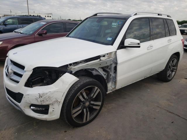 WDCGG8JB4EG211476 - 2014 MERCEDES-BENZ GLK 350 4MATIC WHITE photo 1