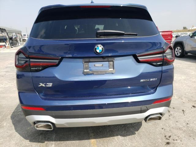 5UX43DP00P9N98181 - 2023 BMW X3 SDRIVE30I BLUE photo 6
