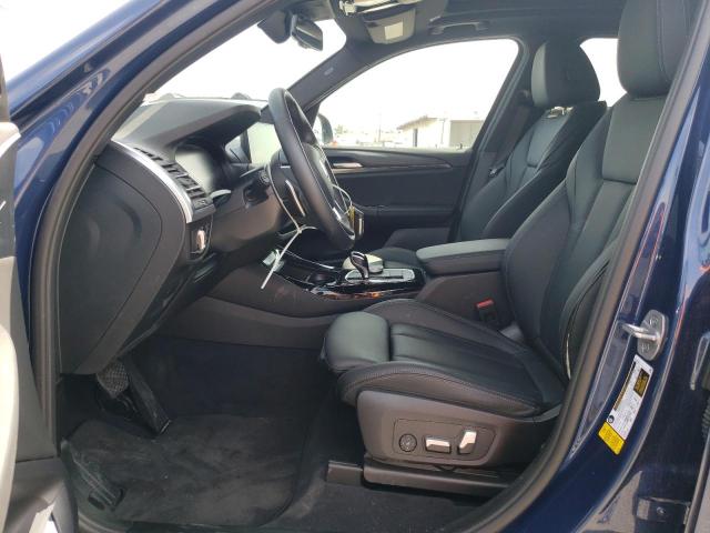 5UX43DP00P9N98181 - 2023 BMW X3 SDRIVE30I BLUE photo 7