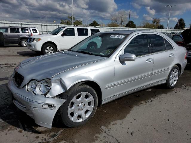 WDBRF84J45F669639 - 2005 MERCEDES-BENZ C 320 4MATIC SILVER photo 1