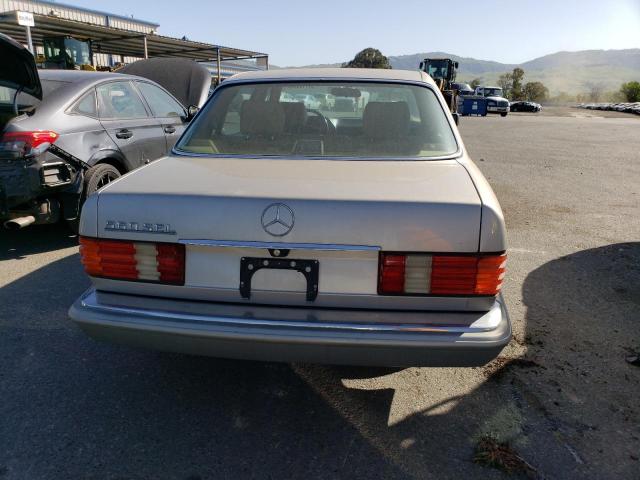 WDBCA39D4HA308942 - 1987 MERCEDES-BENZ 560 SEL GOLD photo 6