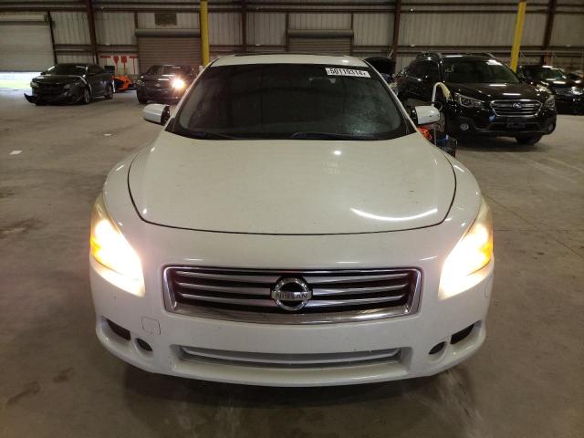 1N4AA5AP6EC498162 - 2014 NISSAN MAXIMA S WHITE photo 5