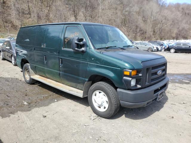 1FTSE34L99DA13397 - 2009 FORD ECONOLINE E350 SUPER DUTY VAN GREEN photo 4