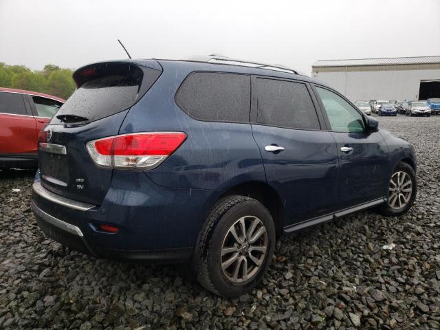 5N1AR2MMXFC664005 - 2015 NISSAN PATHFINDER S BLUE photo 3