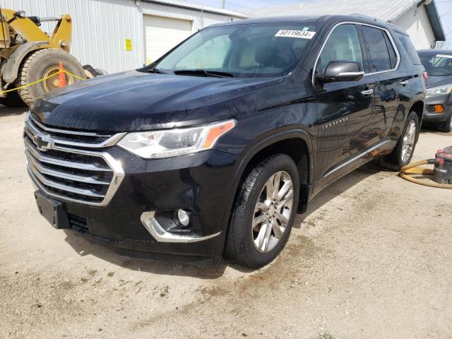 1GNEVKKW9JJ175242 - 2018 CHEVROLET TRAVERSE HIGH COUNTRY BLACK photo 1