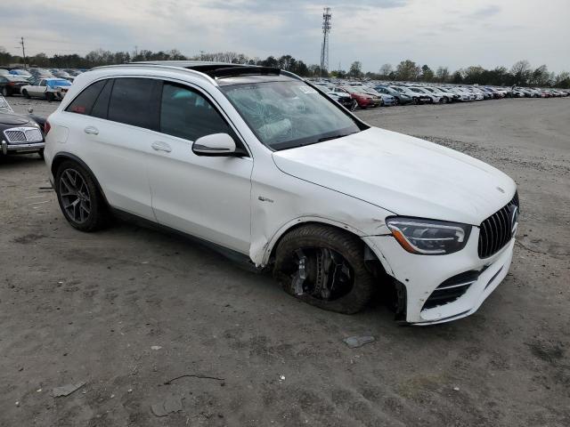 W1N0G6EB8NG119107 - 2022 MERCEDES-BENZ GLC 43 4MATIC AMG WHITE photo 4