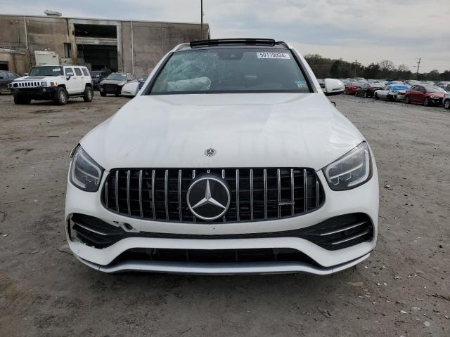 W1N0G6EB8NG119107 - 2022 MERCEDES-BENZ GLC 43 4MATIC AMG WHITE photo 5