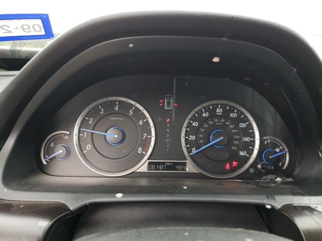 5J6TF3H50DL001998 - 2013 HONDA CROSSTOUR EXL თეთრი ფოტო 9