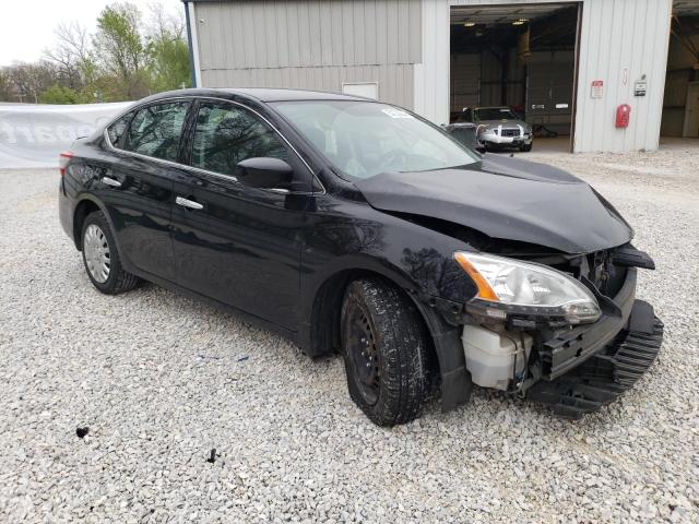 3N1AB7AP5EY307361 - 2014 NISSAN SENTRA S BLACK photo 4