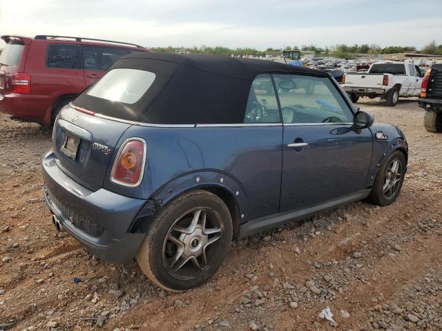 WMWMS3C51ATZ85524 - 2010 MINI COOPER S BLUE photo 3