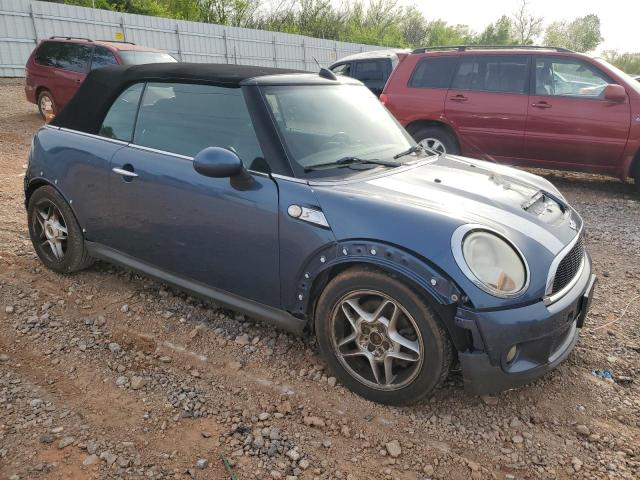 WMWMS3C51ATZ85524 - 2010 MINI COOPER S BLUE photo 4