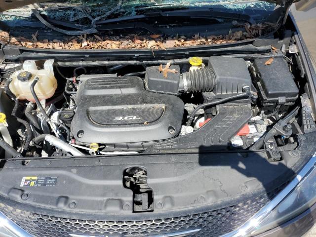 2C4RC1BG2HR670228 - 2017 CHRYSLER PACIFICA TOURING L GRAY photo 12