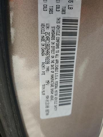 2C4RC1BG2HR670228 - 2017 CHRYSLER PACIFICA TOURING L GRAY photo 14