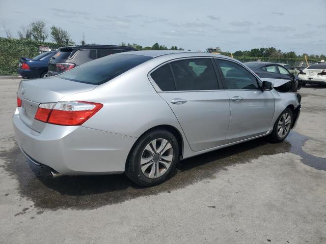 1HGCR2F34EA164015 - 2014 HONDA ACCORD LX SILVER photo 3