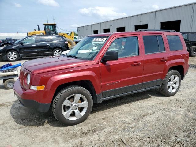 1C4NJRFB2DD114614 - 2013 JEEP PATRIOT LATITUDE RED photo 1