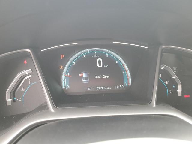 19XFC1F77HE030577 - 2017 HONDA CIVIC EXL ნაცრისფერი ფოტო 9