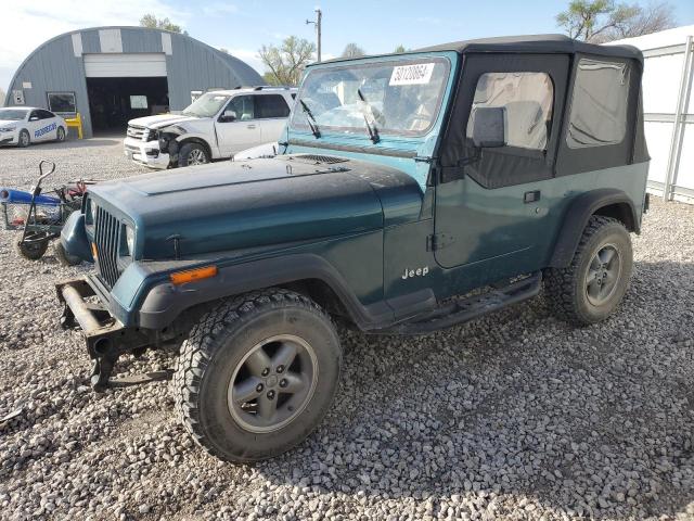 1J4FY19P8SP224047 - 1995 JEEP WRANGLER / S GREEN photo 1