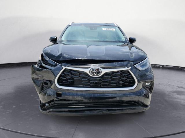 5TDGZRAH7NS544478 - 2022 TOYOTA HIGHLANDER XLE BLACK photo 5