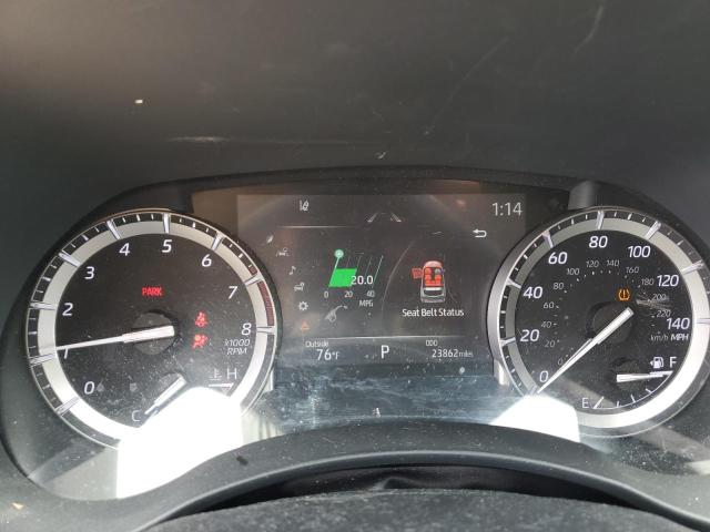 5TDGZRAH7NS544478 - 2022 TOYOTA HIGHLANDER XLE BLACK photo 9