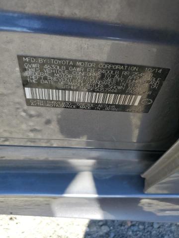 JTHBF1D25F5057944 - 2015 LEXUS IS 250 GRAY photo 12