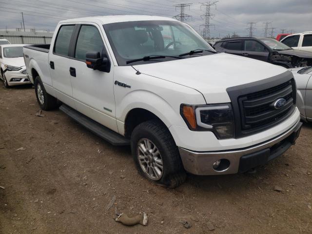 1FTVW1ET9DKD30758 - 2013 FORD F150 SUPERCREW WHITE photo 4