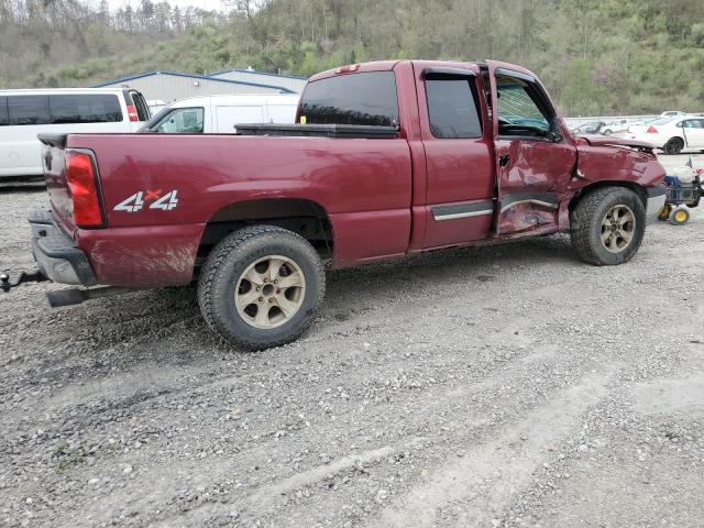 1GCEK19Z55Z228442 - 2005 CHEVROLET SILVERADO K1500 MAROON photo 3