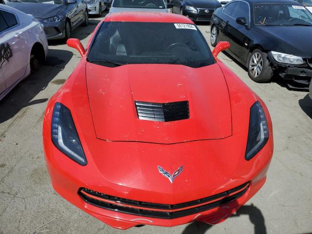 1G1YA2D71E5130262 - 2014 CHEVROLET CORVETTE STINGRAY 1LT RED photo 5