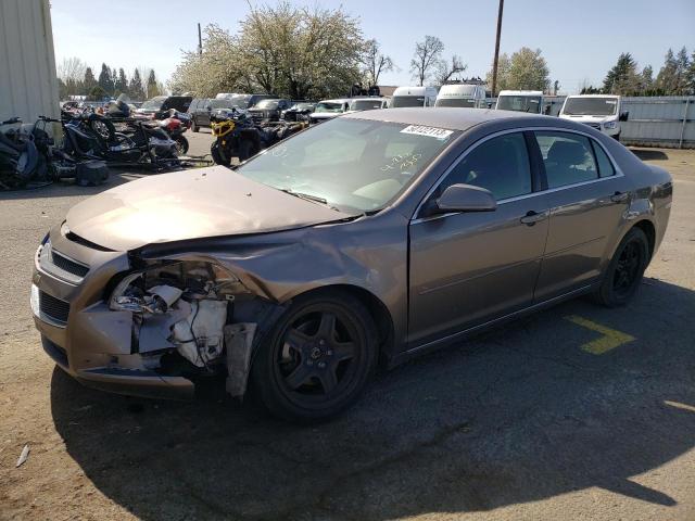 1G1ZC5EB0AF305107 - 2010 CHEVROLET MALIBU 1LT BROWN photo 1