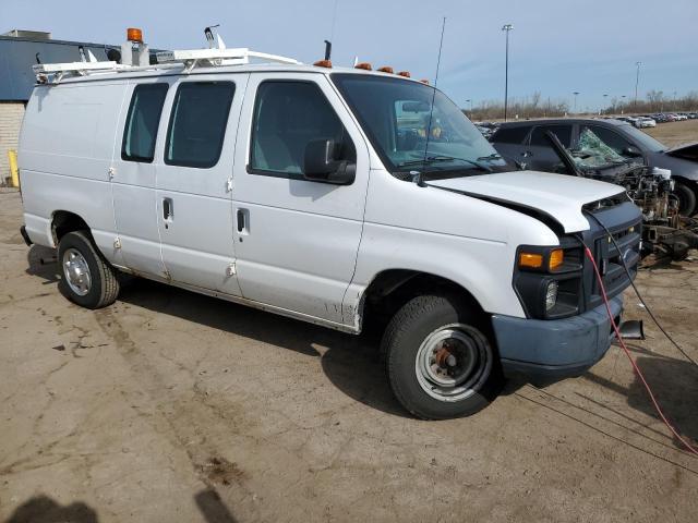 1FTNE1EW8DDA50332 - 2013 FORD ECONOLINE E150 VAN WHITE photo 4